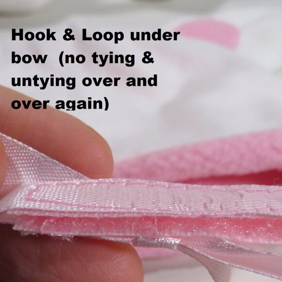 Baby Rabbit Bunny Infant Cap Hat & Bunny Slippers (almost a costume) Easter - Picture 7 of 9